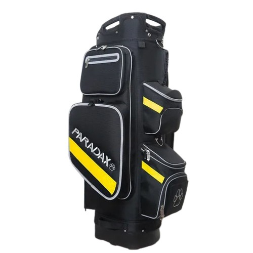 Paradax AI-1 All-In-One Golf Bag with Built-in 3-Wheel Push Cart - Black | MaxSt - Picture 27 of 27