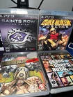 PS3 Game Lot of 4 GTA V  Borderlands 2 Saints Row 3 Duke Nukem CIB