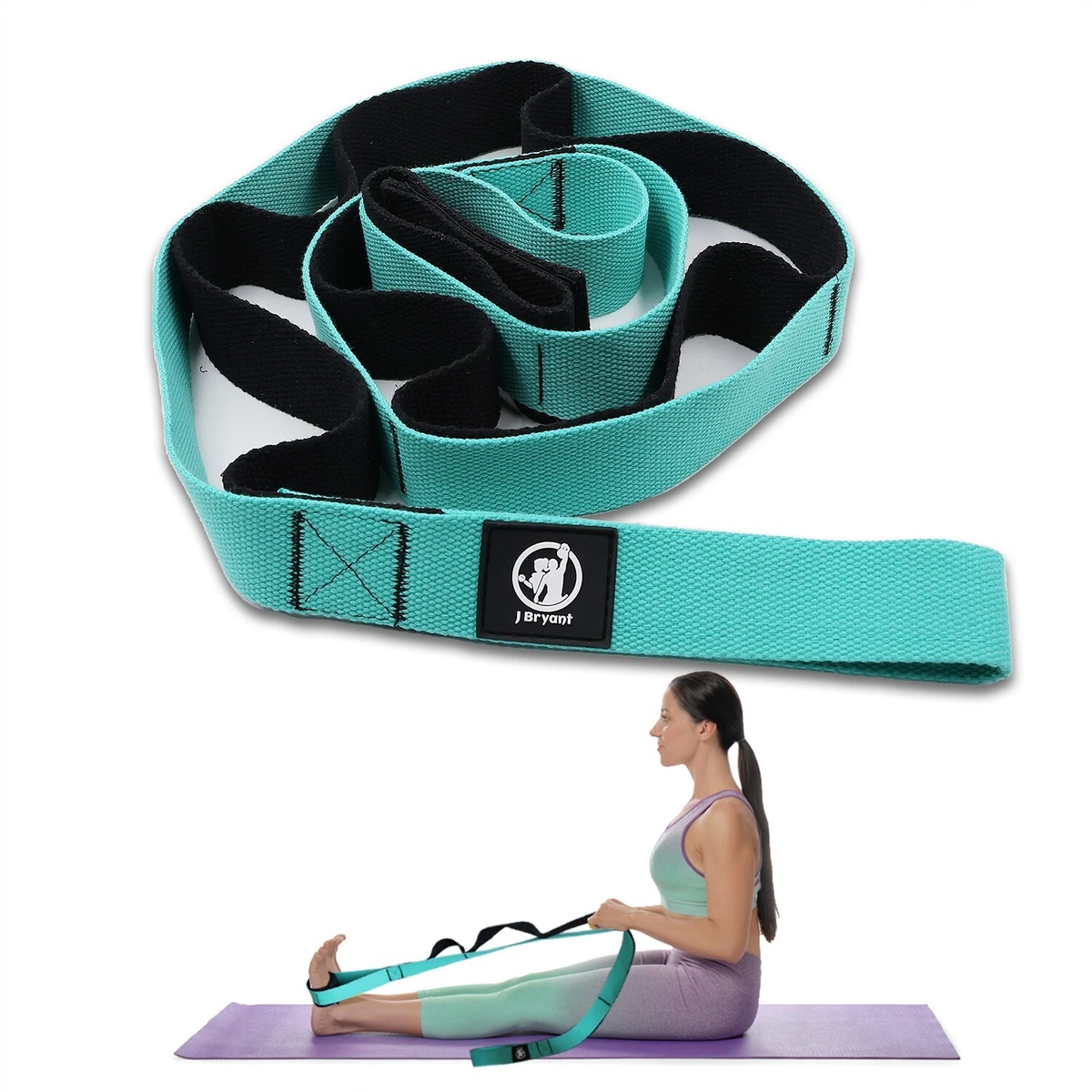 Foot Stretching Strap Yoga Straps with Loops for Physical Therapy Leg  Stretcher