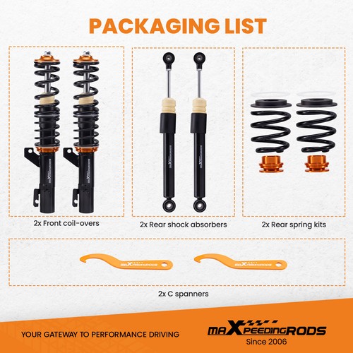 Kit Suspension Combine Fileté for VW Golf 4 3.2 R32 4motion Coilovers - Imagen 2 de 11