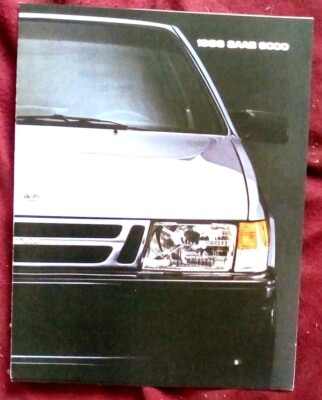 1986 SAAB 9000 Sales Brochure  USA-eng Saab-Scania