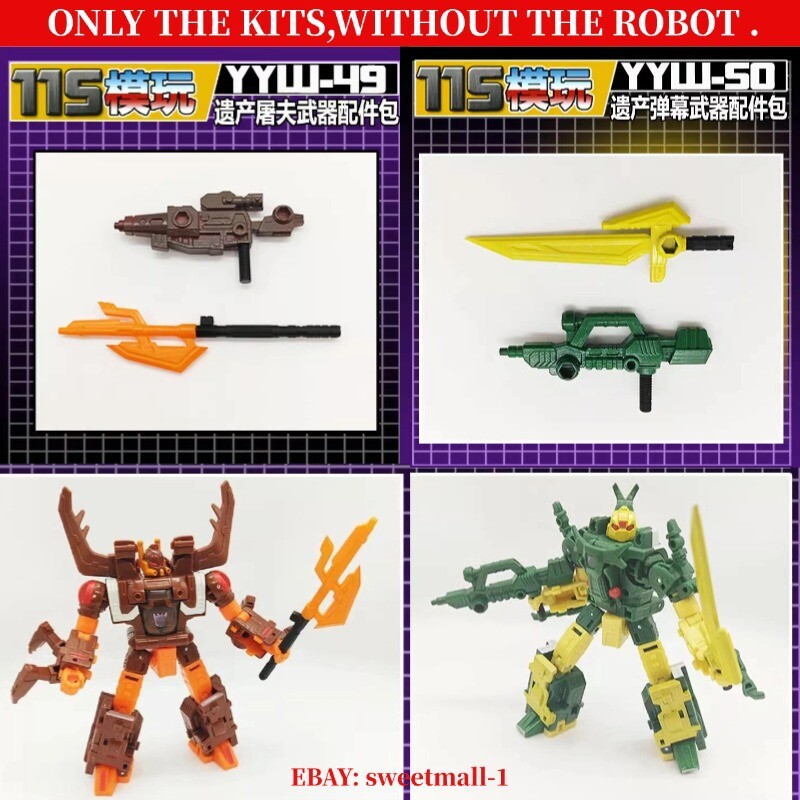 IN STOCK！YYW-49/50 Weapon Upgrade Kit For Legacy United