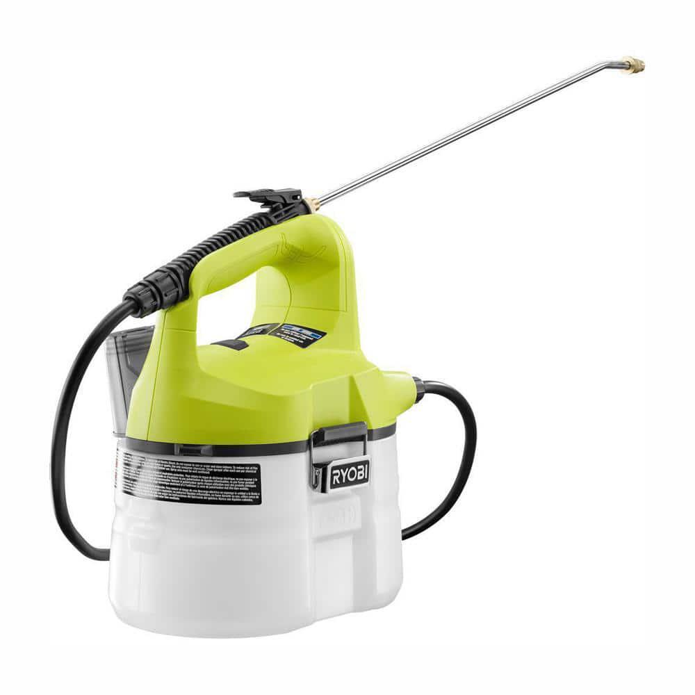 Ryobi Cordless Chemical Sprayer 18-Volt Lithium-Ion No Battery/Charger 1 Gallon