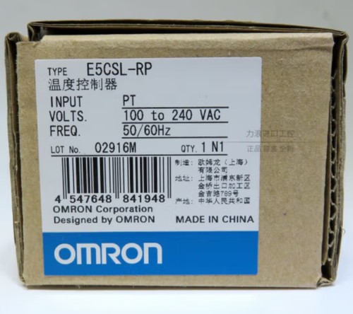 OMRON Thermostat 100-240VAC 48*48mm E5CSL-RP - Picture 3 of 3