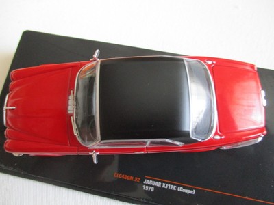 Jaguar XJ12C Coupé 1976 Rouge - Ixo 1/43 - Miniature Moulée Sous Pression - Neuve