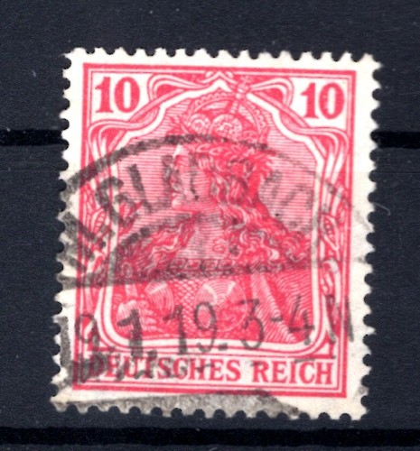 Dr-Germany 86IId Color Stamped BPP (T5161