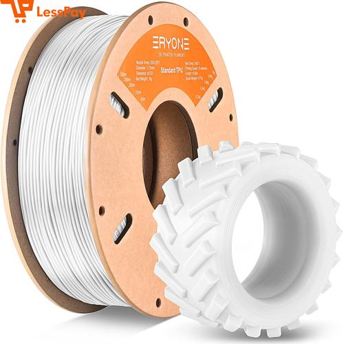 TPU Filament 1.75Mm, 3D Printer Filament,Flexible 95A TPU, +/-0.03Mm, 1Kg 1 Spoo - 第 8/13 張圖片