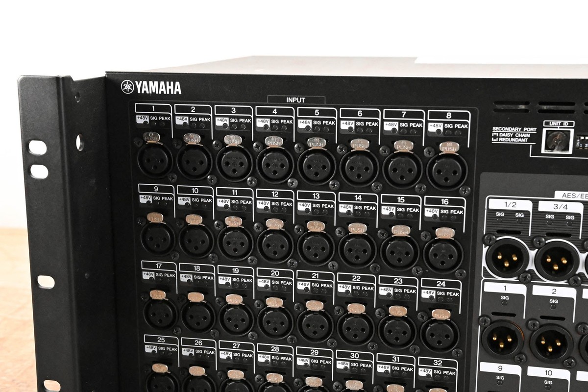 YAMAHA Rio3224-D 中古品 Yamaha RIO3224D Digital Stage Box for sale online | eBay