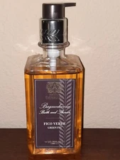 Antica Farmacista "Green Fig" Bath and Shower Gel Body Wash 10 oz. New!