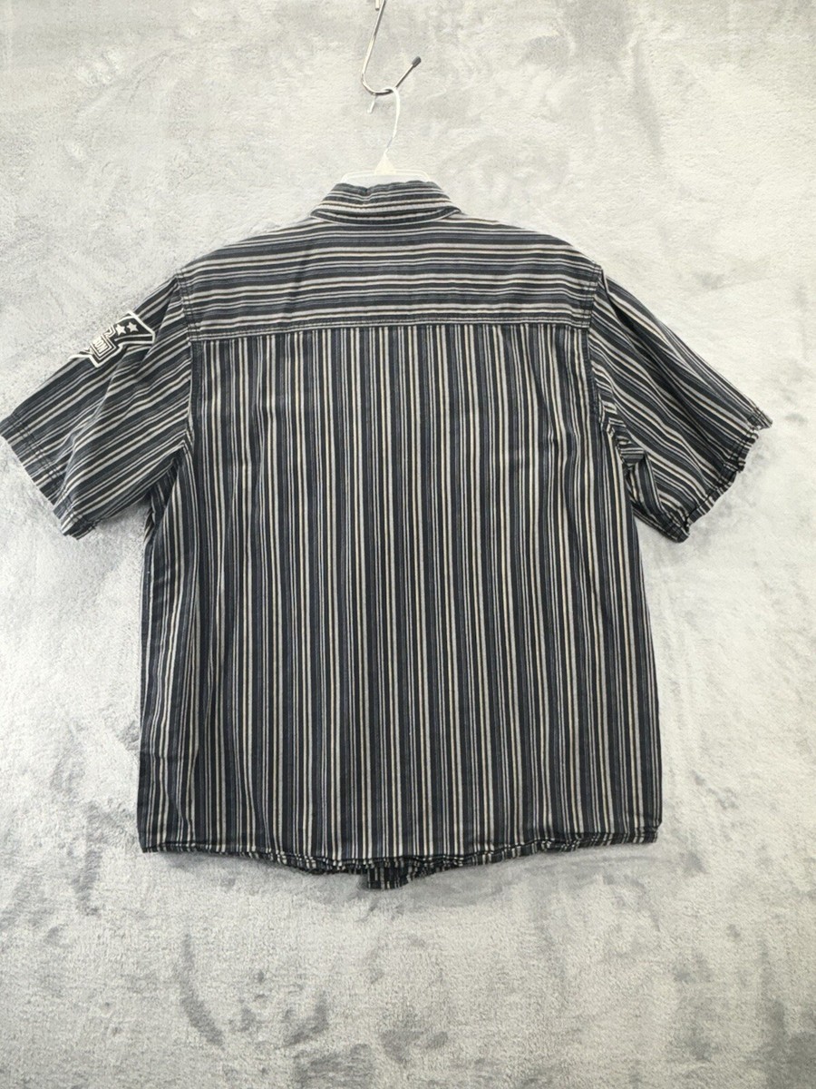 HARLEY DAVIDSON ストライプ長袖シャツ ボタンダウン　XXL 51KBYiUbIxL._SY350_QL65_.jpg