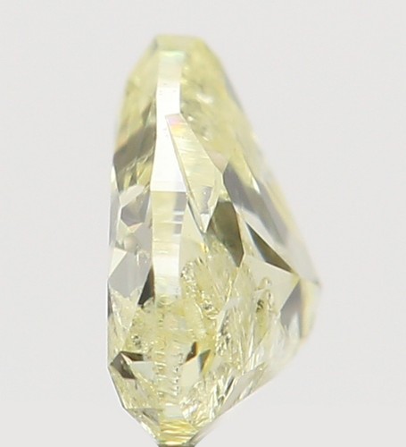 0.22 CT Natural Loose Heart Shape Diamond 3.70 MM Yellow Color Diamond LQ6464 - Picture 7 of 10