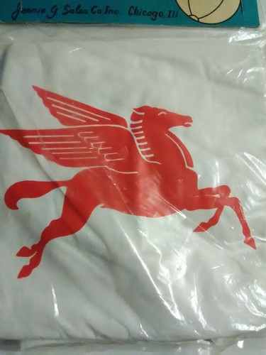 Mobil Oil Pegasus Vtg Jennie G Sales Beach Ball - Picture 2 of 7