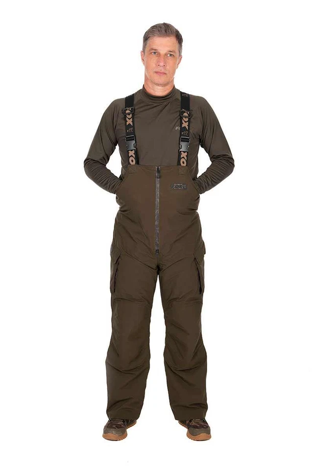 Fox Khaki Sherpa Tec Salopettes / Fishing Clothing - Image 2 of 4