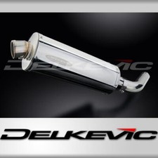 HONDA VFR800X CROSSRUNNER 11-19 350mm OVAL STAINLESS BSAU SILENCER EXHAUST KIT