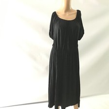 Anthropologie Sunday in Brooklyn Shirt Dress Midi Size XS Scoop Neck Solid Long 