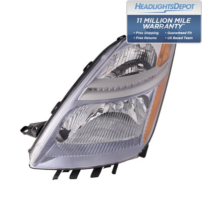 Fits Toyota Prius From 11/05-09 Halogen Headlight Headlamp Left