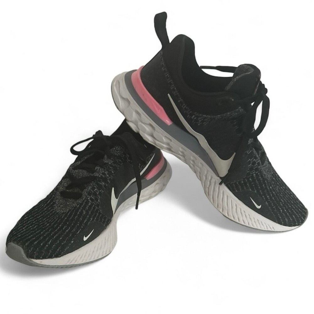 Nike React Infinity Run Flyknit 3 Women's Running Shoes Size 9.5 Gym Workout Sneakers