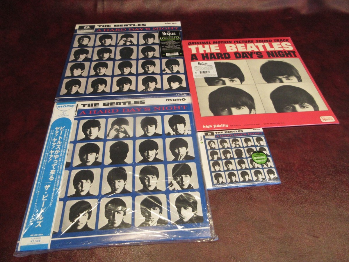 THE BEATLES VERIFIED Hard Day's Night JAPAN & USA MONO LPS + 180G