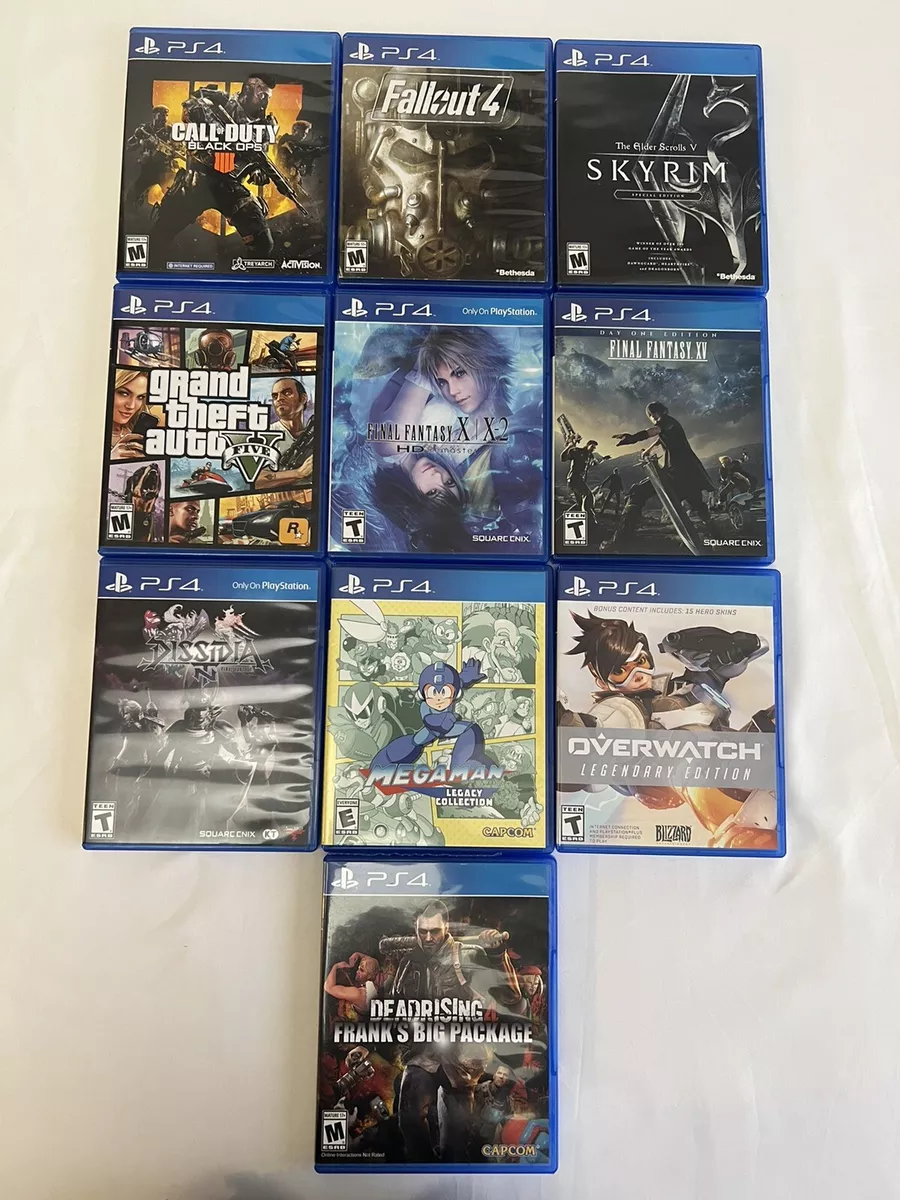 Sony Playstation 4 Ps4 games bundle lot 10 Great Condition Call Of Duty GTA  V