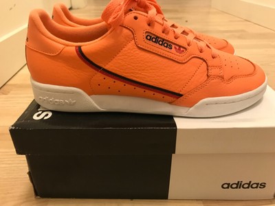 adidas continental 80 orange