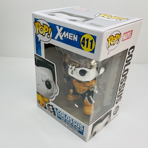 X-Men Funko Pop Vinilo Bóveda Cromo Coloso #411 con Protector Pop - Imagen 9 de 9