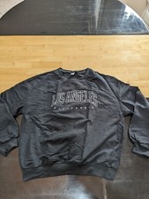 Shein Los Angeles California Black sweater sz 11-12Y