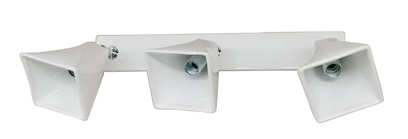 Applique Lampada a Muro Linea Light ZEN Bianca 6514 per INTERNO 3x E14 40W, fotografia 7 di 7