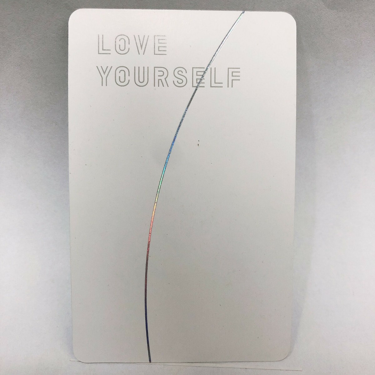 BTS V Taehyung Official LOVE YOURSELF 承 HER Ver L Photocard