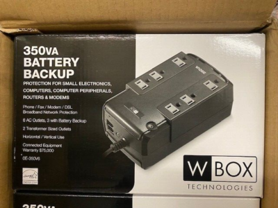 W Box Battery Backup Standby UPS 350VA 255W Standby UPS 0E-350V6 (NEW ...