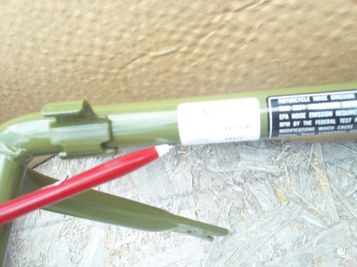 2024 NPS50R FRAME REAR HONDA RUKUS 50 FRAME SUB GREEN SCRATCH 50200-GEZ-670Z OEM - Picture 18 of 24