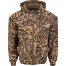 DRAKE Men's MST Waterproof Full Zip Hunting Jacket with Hood - Colors & Sizes