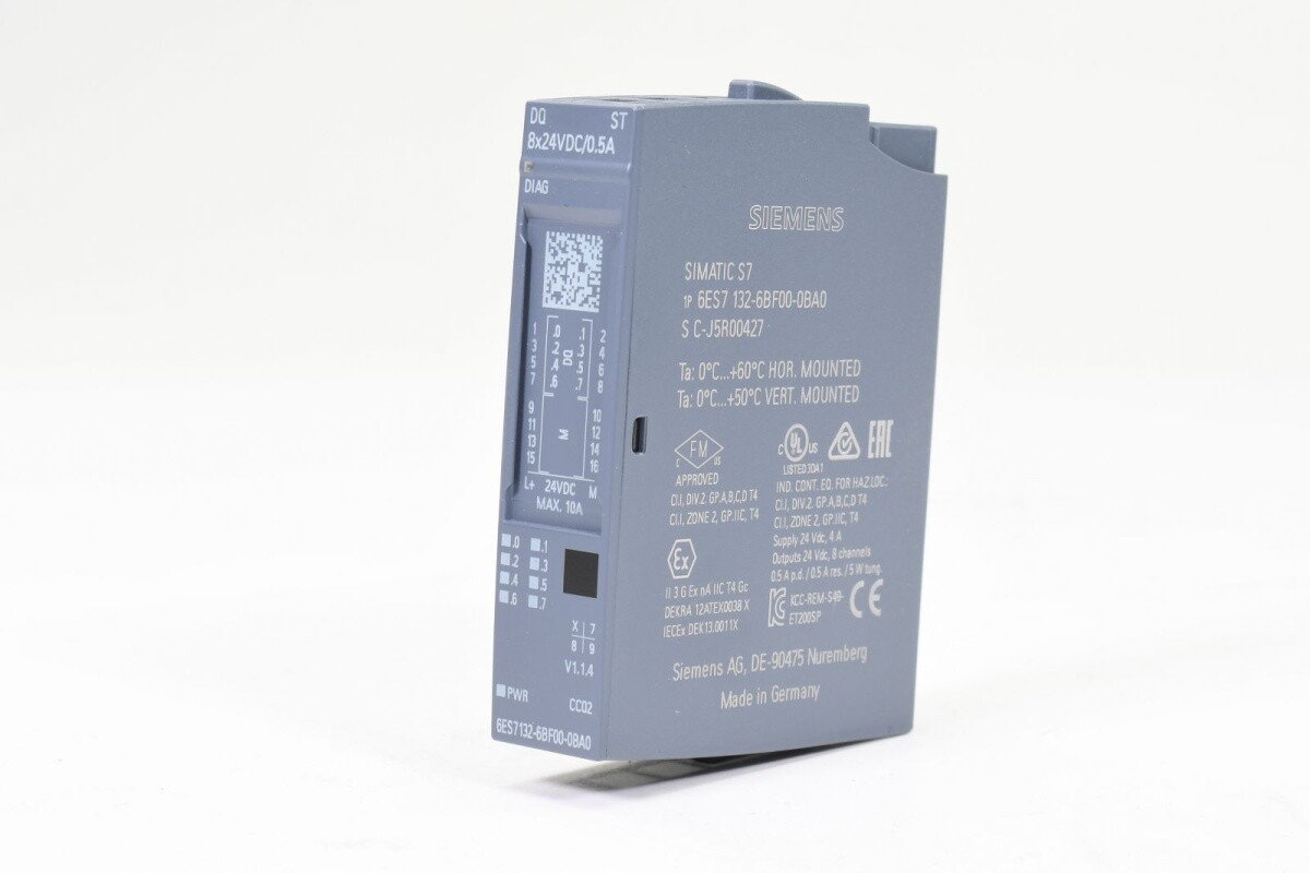 SIEMENS 6ES7132-6BF00-0BA0, Digital output module, E06
