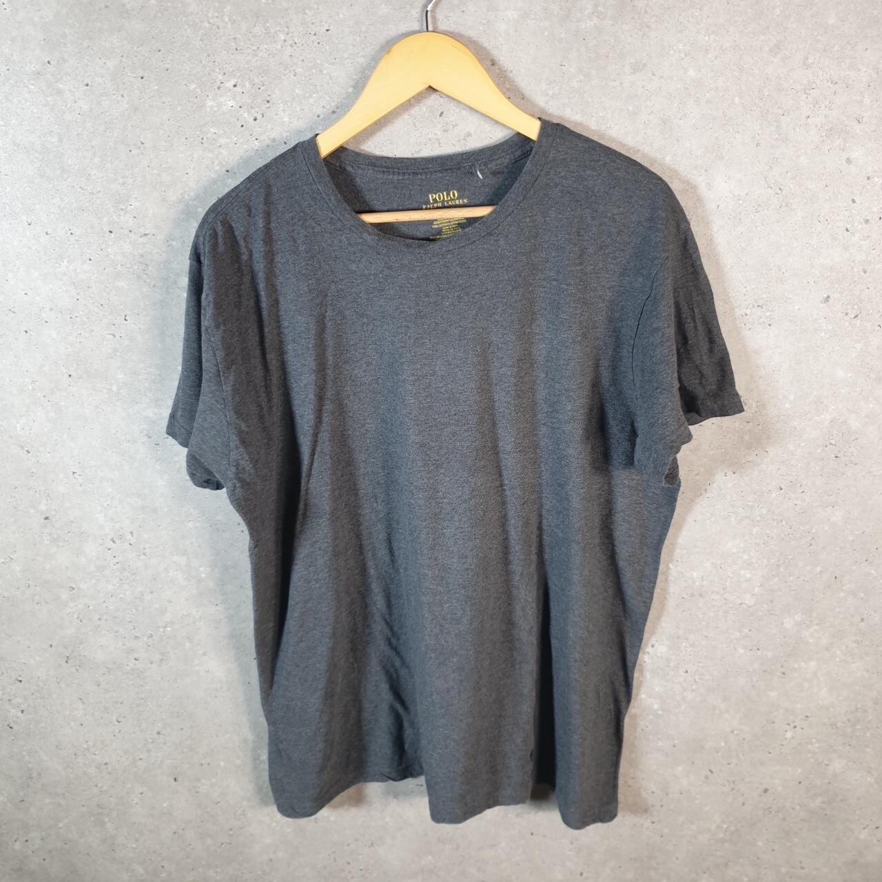 Polo Ralph Lauren vintage uomo grande grigia ricamata vestibilità classica pony