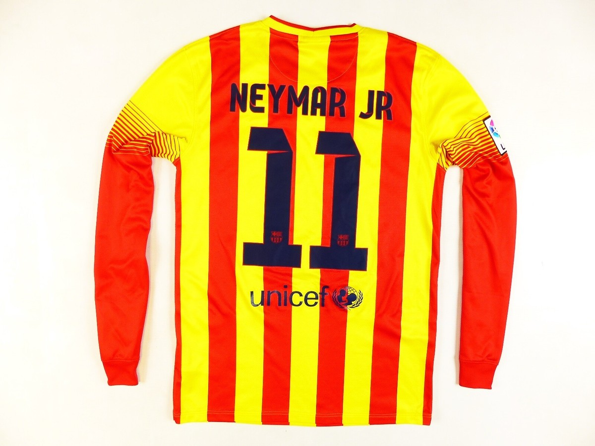 ゆ*か様 FC Barcelona Neymar Jr. 11 長袖シャツ Neymar JR #11 FC Barcelona Jersey Champions League 2016/2017