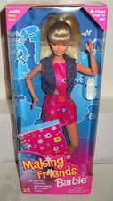 #6897 NRFB Mattel AAFES Military Exclusive Making Friends Barbie