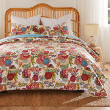 Greenland Home Fashions Greenland Home Jewel 100 Cotton Kantha Quilted