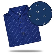 New Bogey Bros Golf Big Numbers Polo XL