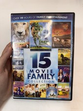 15 Film Family Movie Collection DVD Disc Tested, Working