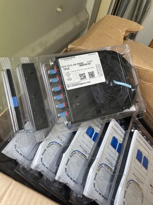 CCH Pigtailed Splice Cassette  12 F, LC UPC duplex, SM (OS2), single-fiber