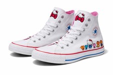 Hello Kitty x Converse Chuck Taylor All Star Hi "White" Men 8.5 W 10.5