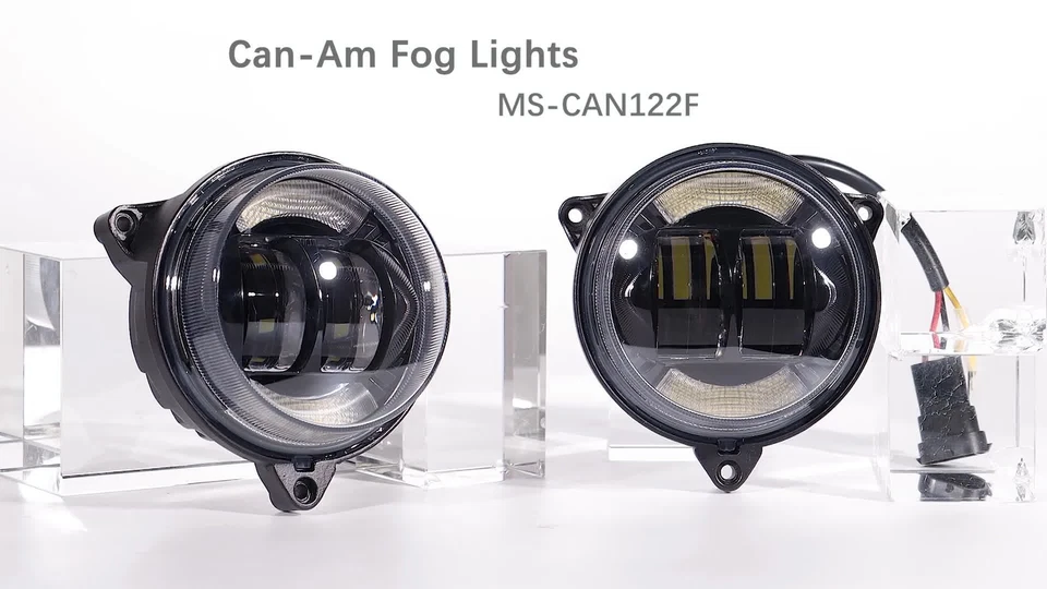 LED Headlight Low Beam with DRL For Can Am Outlander Max 1000R 650 850 2018-2021 - Image 2 of 4
