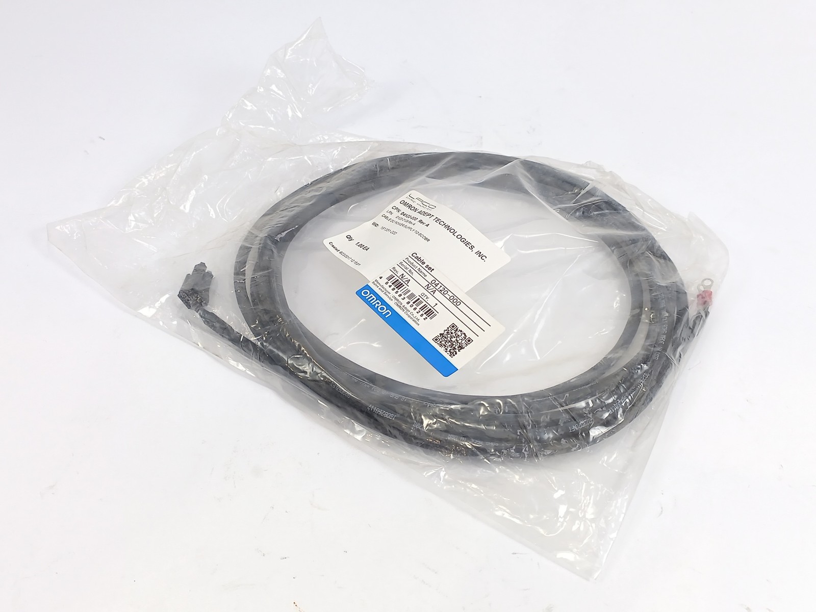 OMRON 04120-000 DC Power Supply Cable To SCOBR