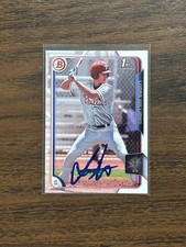 2015 BOWMAN DRAFT BASE PAPER LUKE LUCAS WILLIAMS PHILLIES #56 IP SIGNED AUTO 