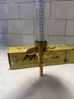 Profax Welding FM-060 Flowmeter Flow Range 0-60 SCFH Inlet Fitting 1/4'' NPT