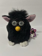 Black Furby w/Tag 1998 Model 70-800 WITCH'S CAT SERIES 1 Read Description 