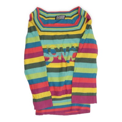 Emily, Strickpullover, Größe: 40, Mehrfarbig, Streifen, Feinstrick, Mädchen #g6D