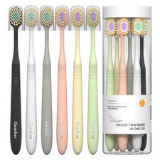 Extra Soft Toothbrush for Adults with Wide Head   Ultra Soft Nano Bristles, G...