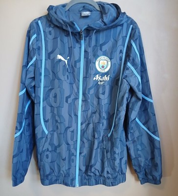 Manchester City Trainingsjacke Small Puma Asahi Sponsor 0161 Neu ohne Etikett 