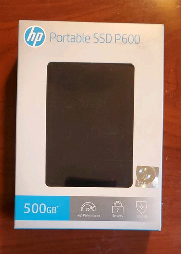 SSD portátil HP P600 500 GB externo - P/N 3XJ07AA#ABC - Imagen 1 de 2