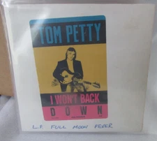 TOM PETTY I WON'T BACK DOWN L.P. FULL MORE FEAVER RARE SINGLE NM/NM CD D51
